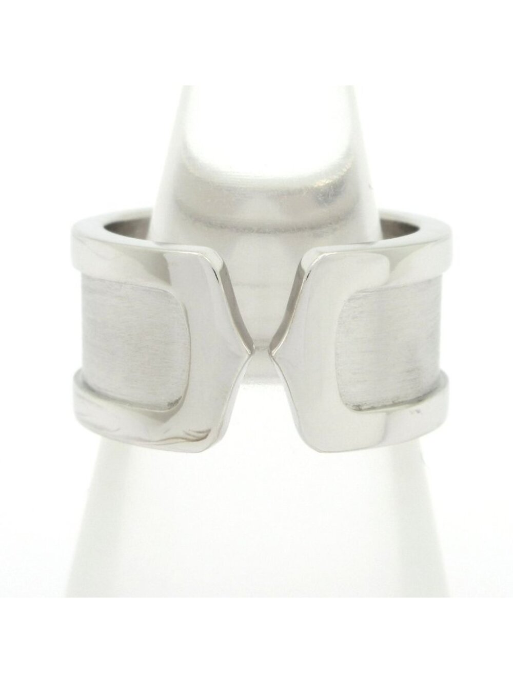 Cartier Ring 50 2C 18k White Gold